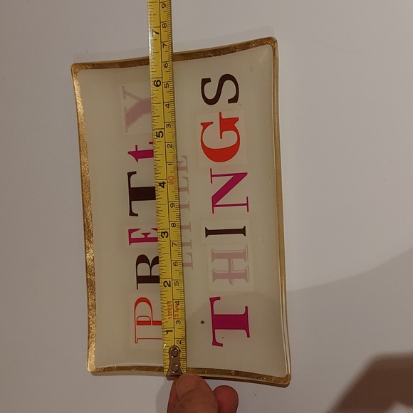 VTG Pretty Little Things Glass Tray - Picture 4 of 5